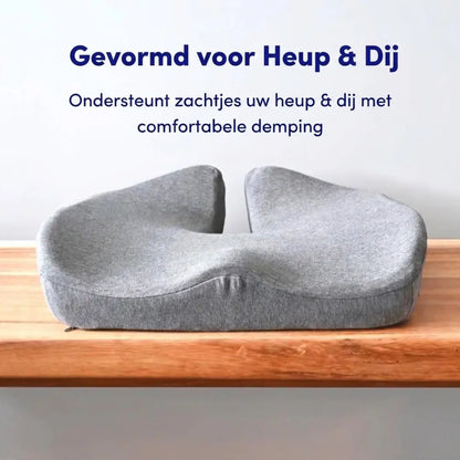 CloudSeat™ – Gepatenteerd Ergonomisch Zitkussen voor Drukverlichting
